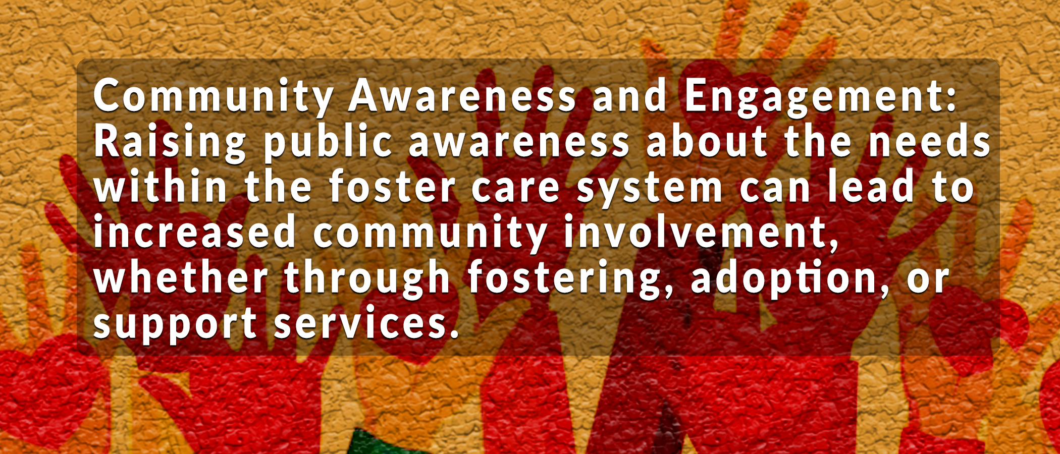 Foster care awareness