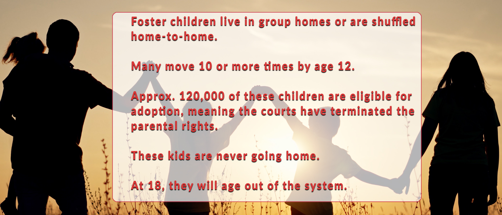 Foster care statistic