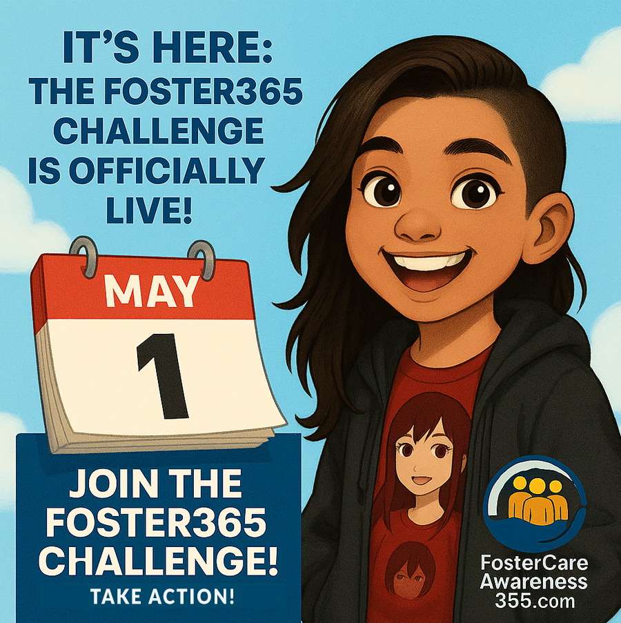 The Foster365 Challenge is Officially Live May 1